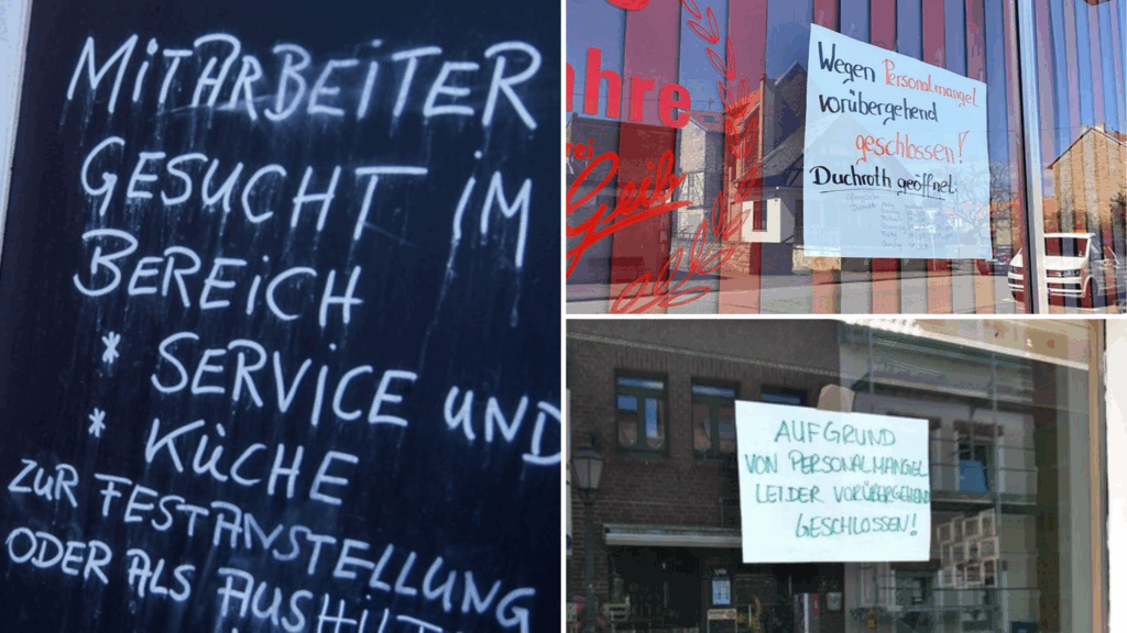 Wie kann der Personalmangel in der Gastronomie und im Handel gelöst werden?