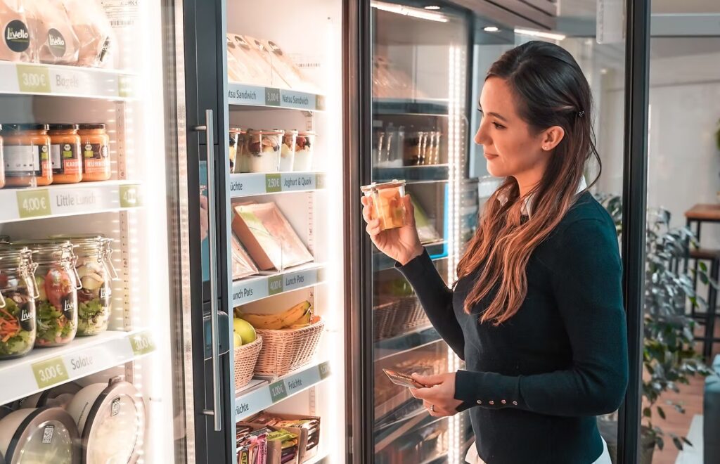 Die Bedeutung des Verkaufs gesunder Snacks in Verkaufsautomaten | Livello Smart-Fridge Lösung