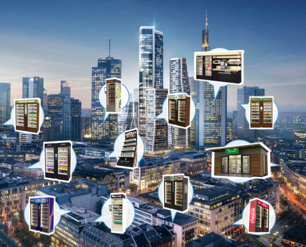 Einsatzgebiete des Livello Smart-Fridge